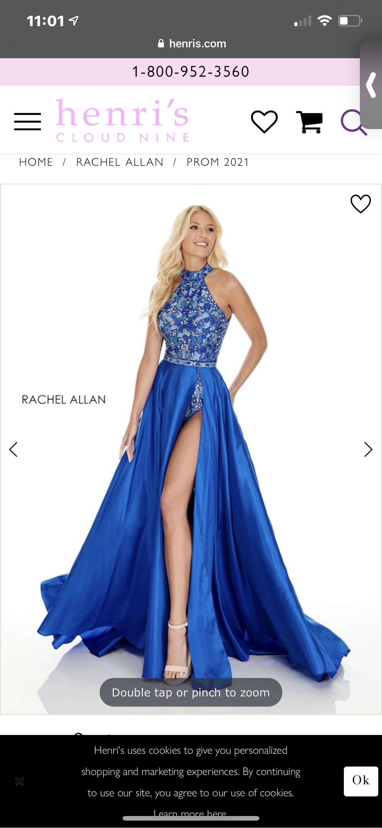 Rachel Allan Size 4 Blue Floor Length Maxi on Queenly