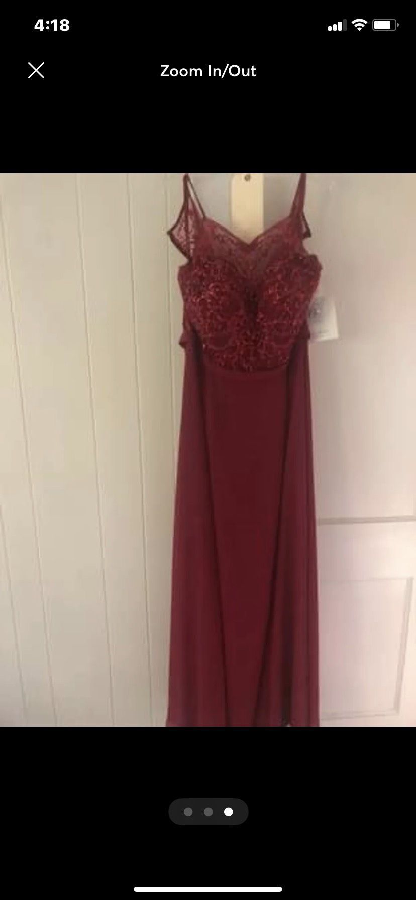 MoriLee Plus Size 22 Prom Red Floor Length Maxi on Queenly