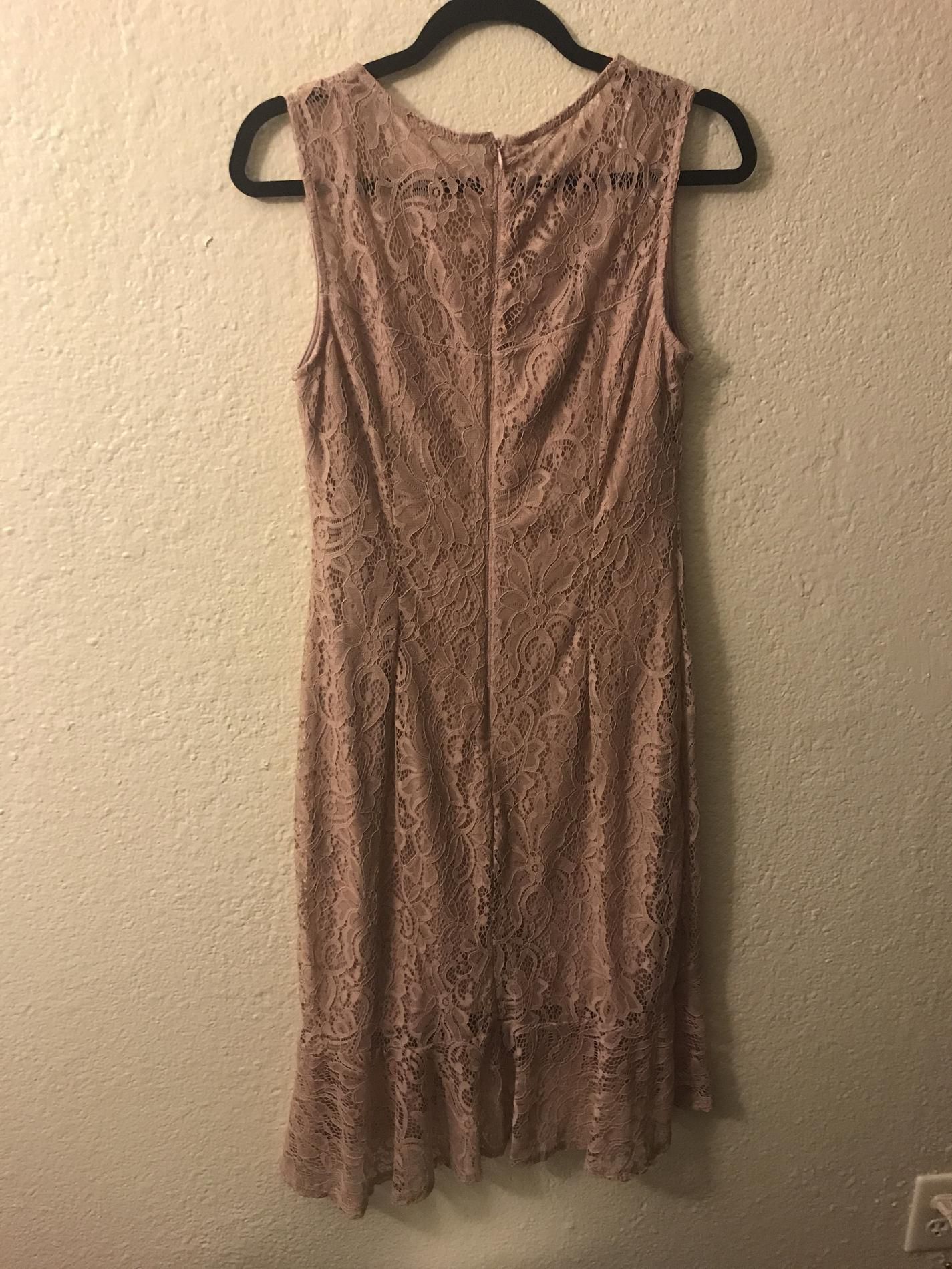 Size 6 Wedding Guest Pink Floor Length Maxi on Queenly