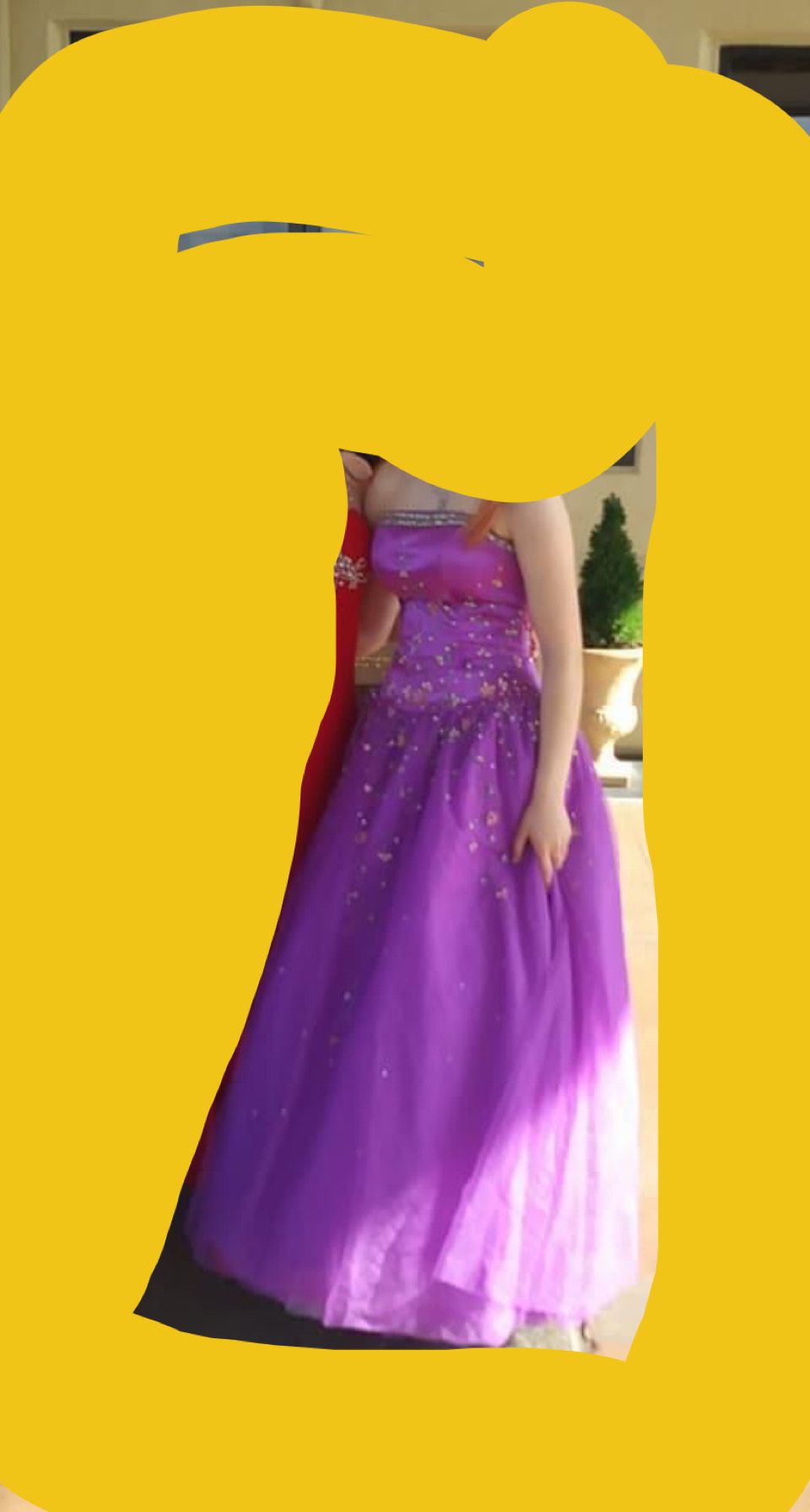 Purple Size 8 Ball gown on Queenly