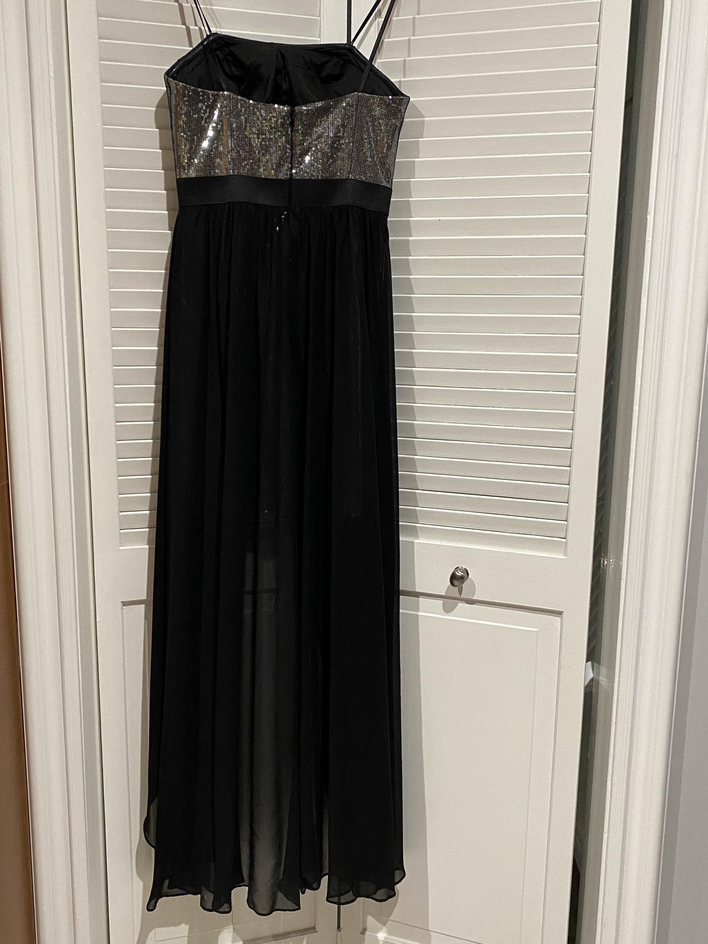 Aidan Size 4 Homecoming Black Cocktail Dress on Queenly