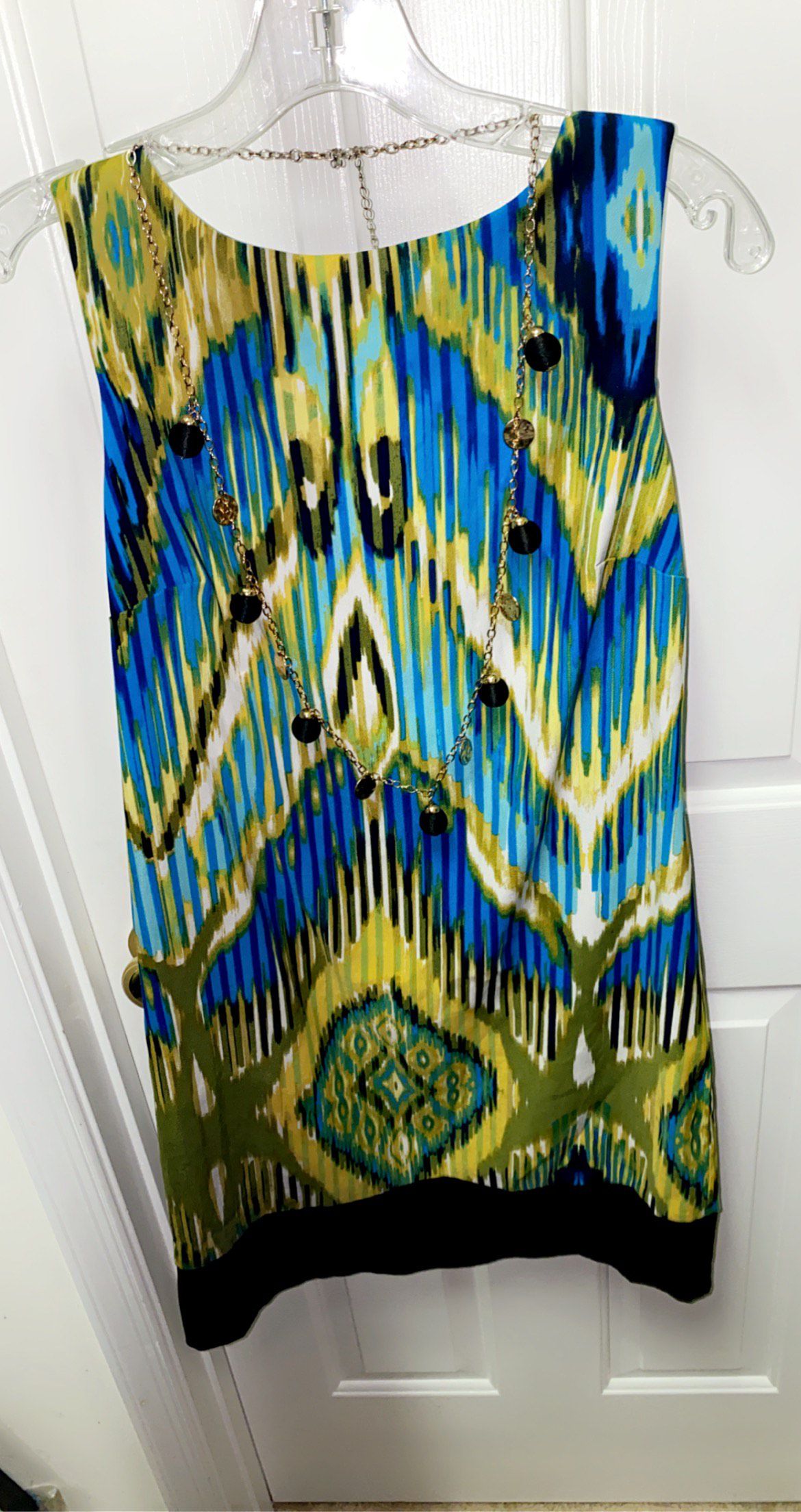 Size 8 Multicolor A-line Dress on Queenly