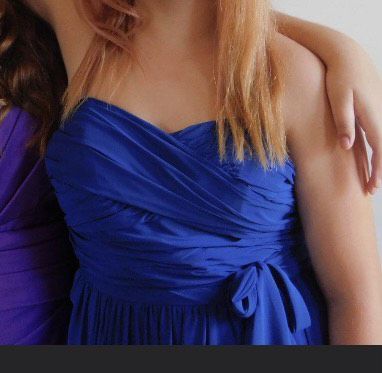 Size 14 Prom Strapless Royal Blue Floor Length Maxi on Queenly
