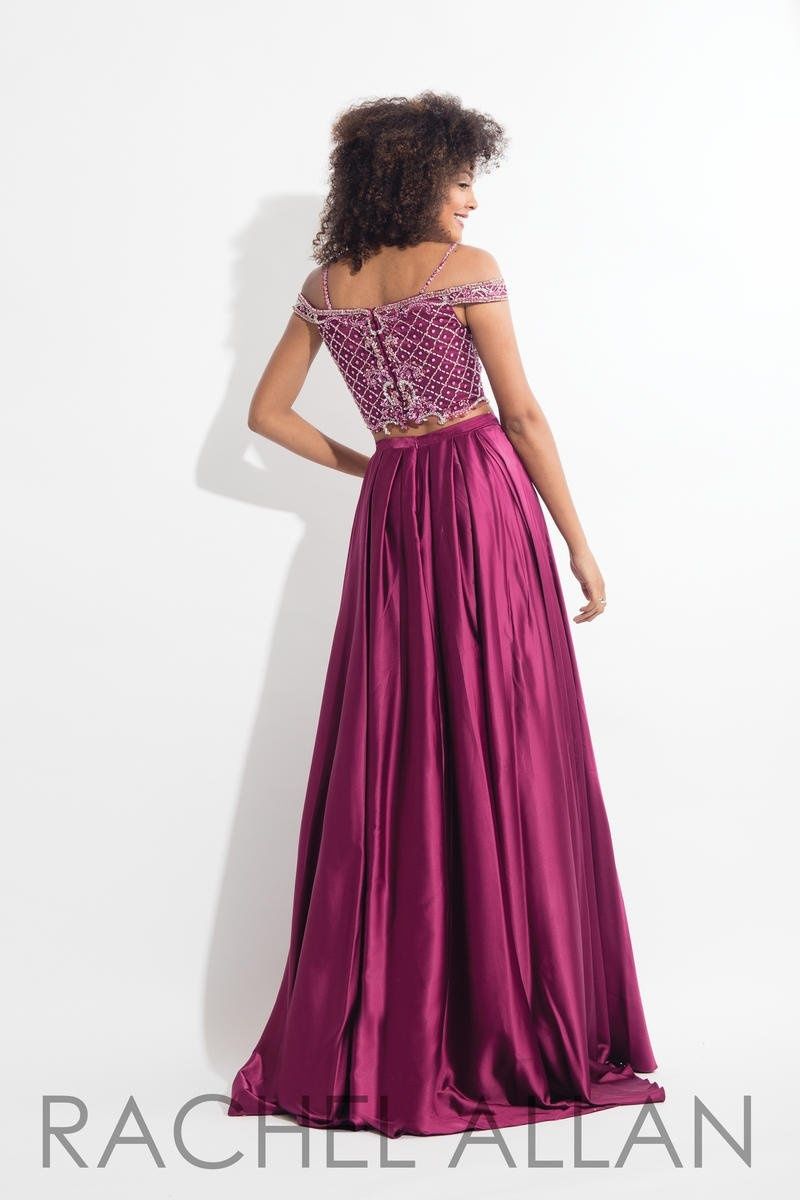 Style 6020 Rachel Allan Size 12 Prom Pink A-line Dress on Queenly
