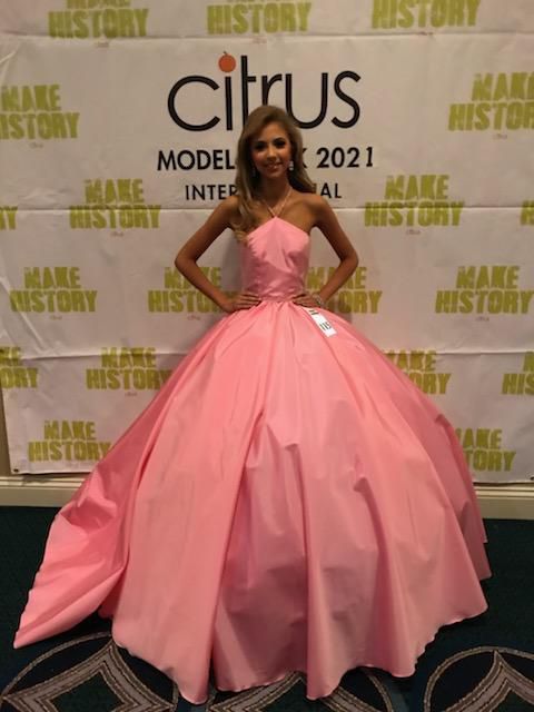 Fernando Wong Size 00 Pink Ball Gown on Queenly