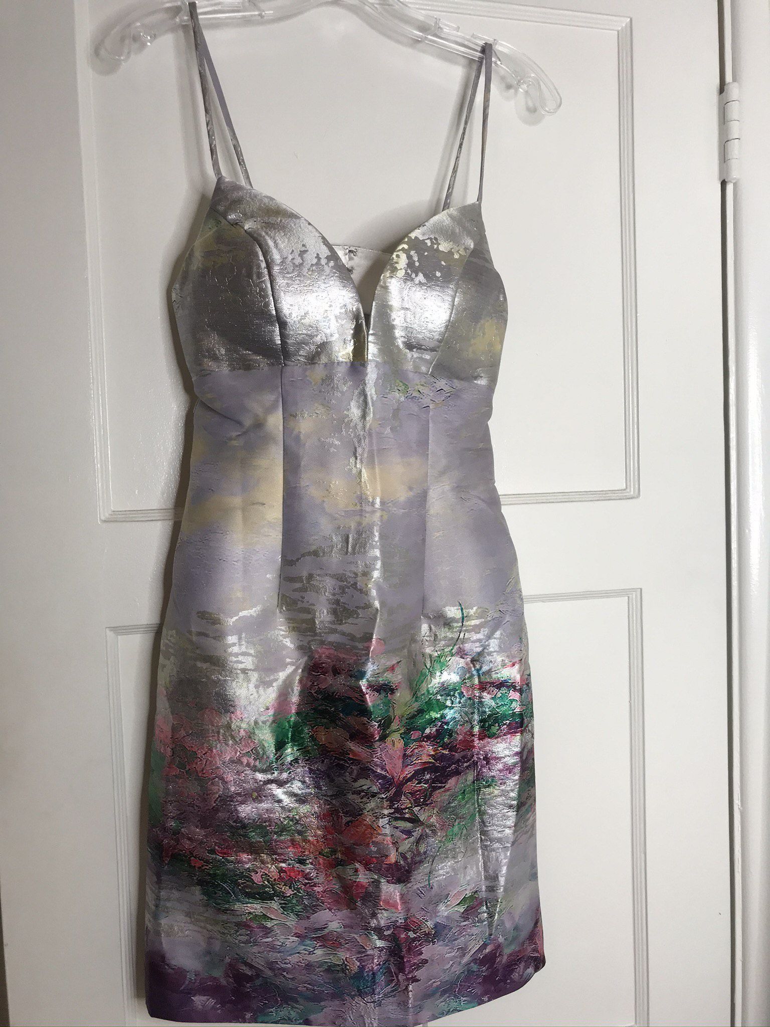 Jovani Size 2 Homecoming Multicolor Cocktail Dress on Queenly