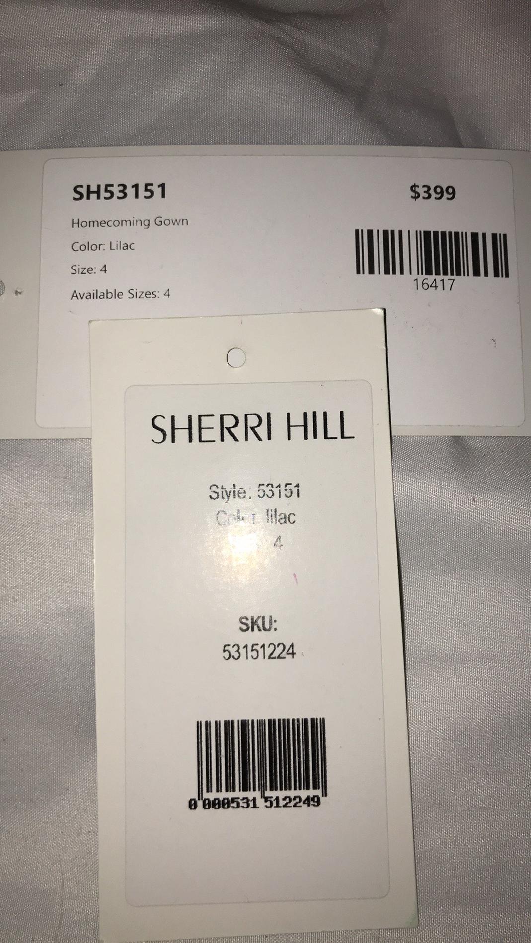 Sherri Hill Size 4 Homecoming Lace Light Purple Cocktail Dress on Queenly