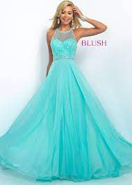 Blush Prom Size 4 Prom Sequined Light Green A-line Dress on Queenly