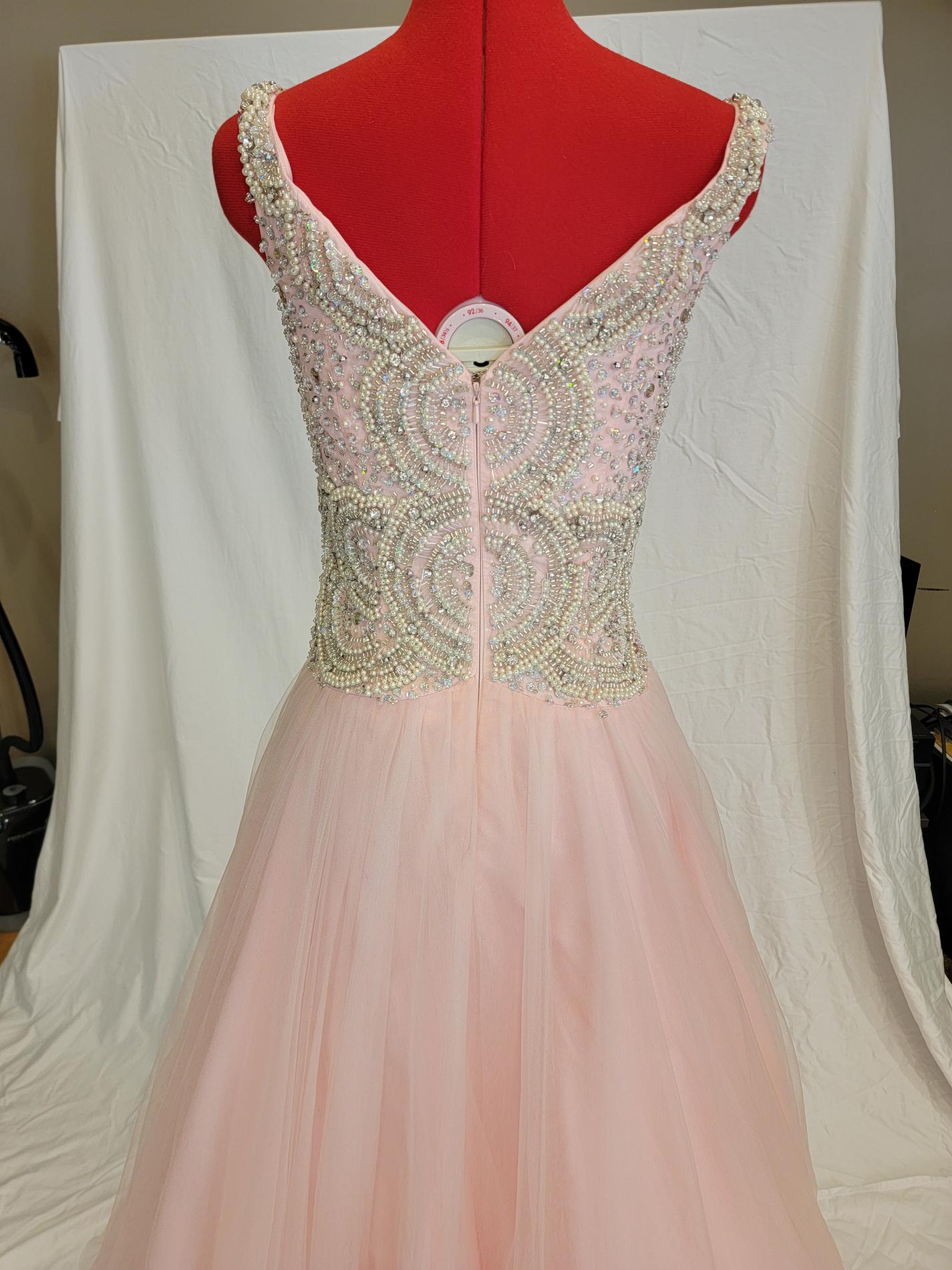 Terani Couture Size 4 Prom Pink A-line Dress on Queenly