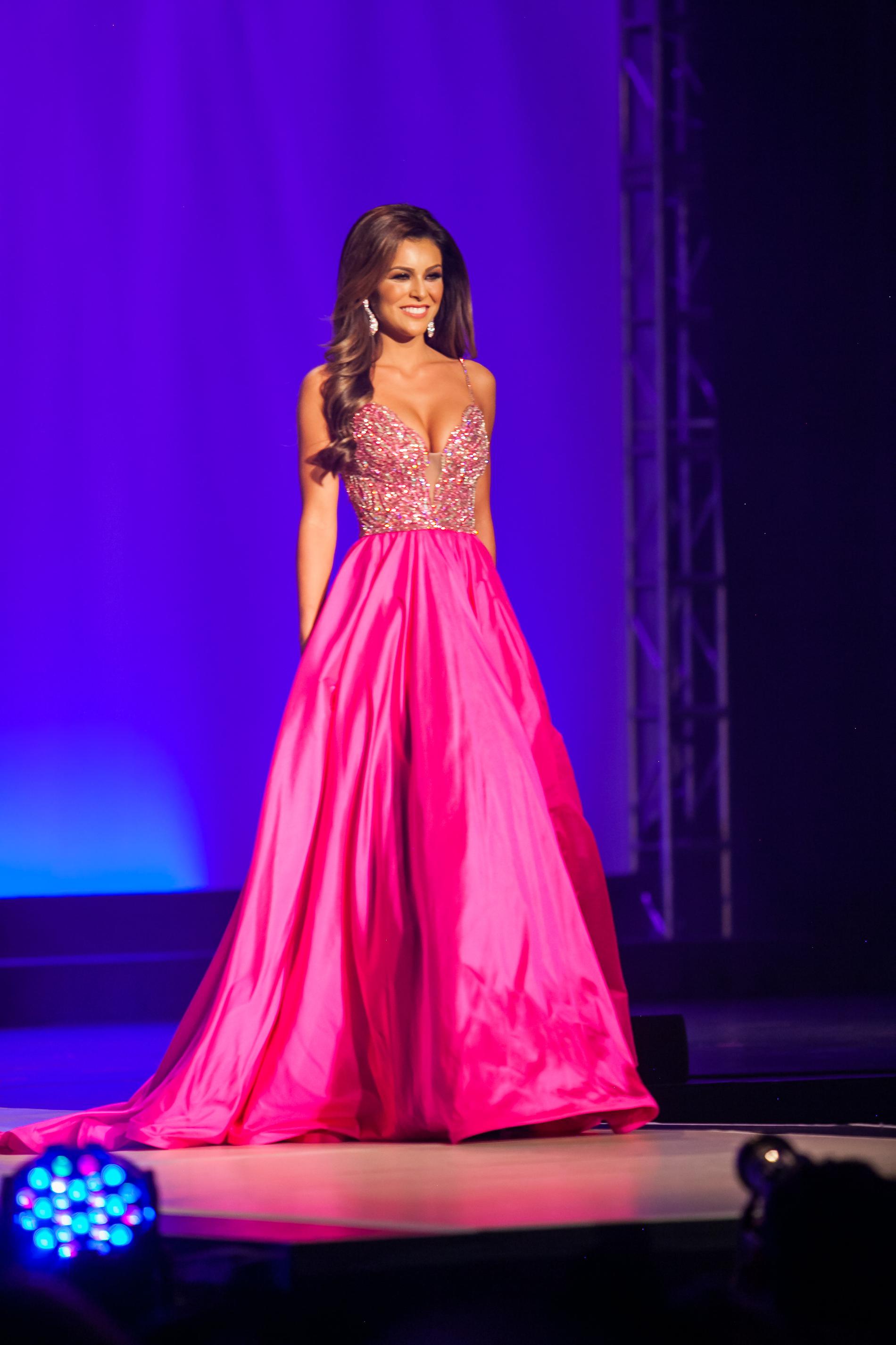 Custom Sherri Hill Size 0 Prom Sequined Hot Pink Ball Gown on Queenly