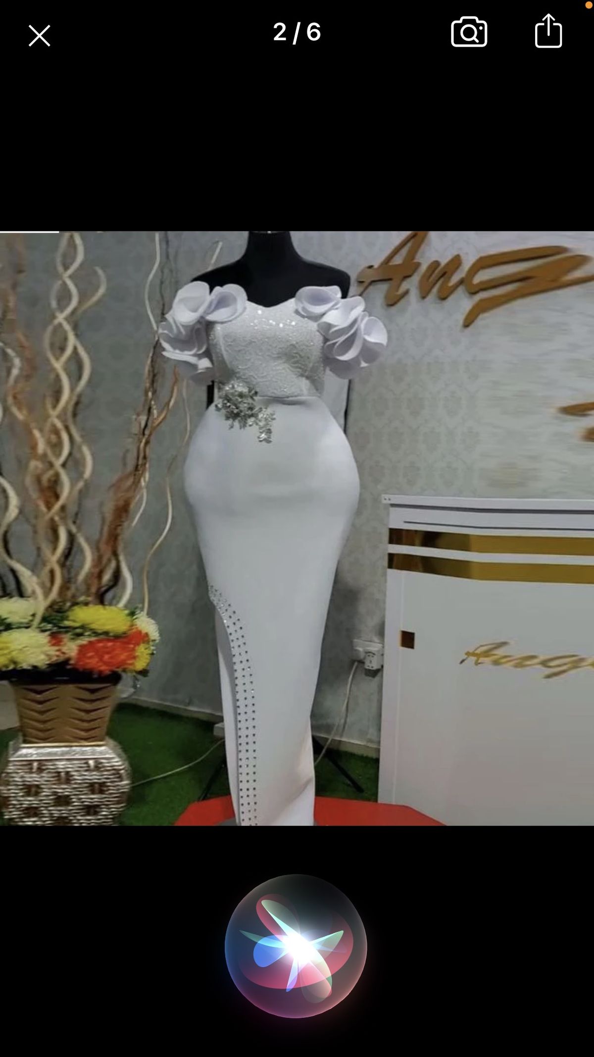 Plus Size 18 Wedding Strapless White Mermaid Dress on Queenly