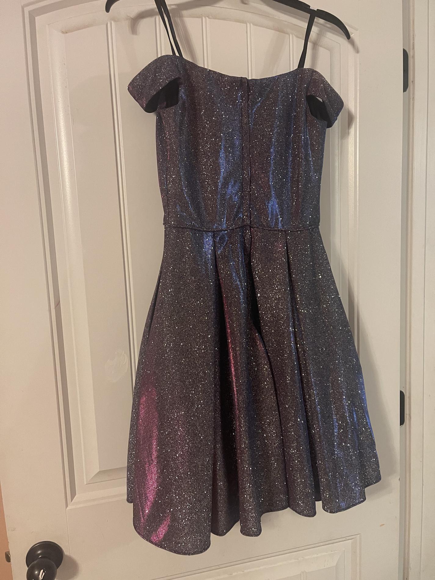 Short Black Sparkly Corset Homecoming Dress – Lisposa
