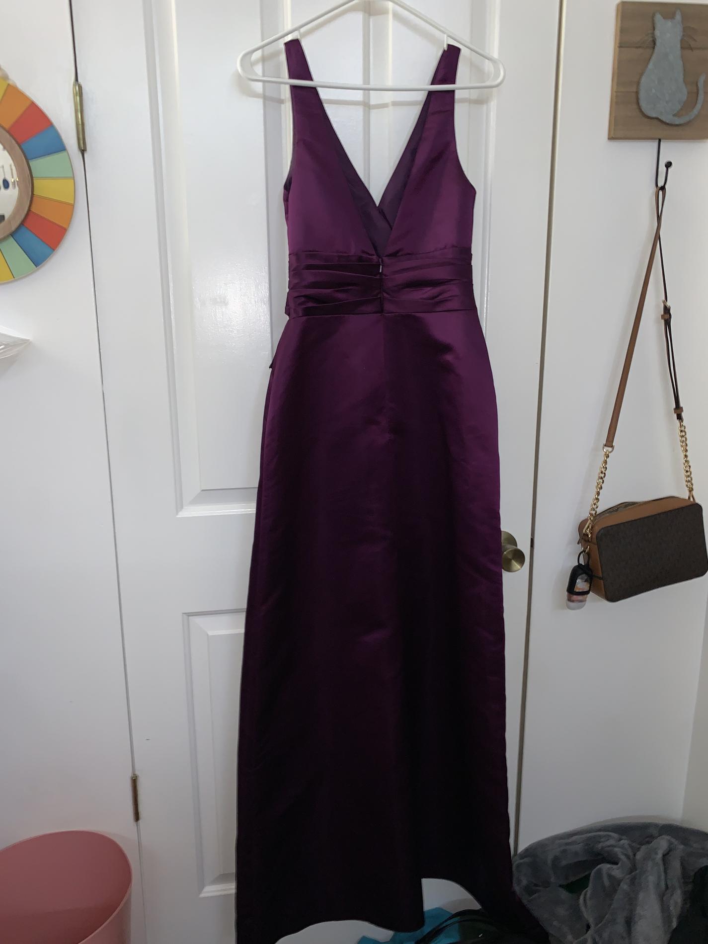 Belsoie Size 4 Prom Purple A-line Dress on Queenly