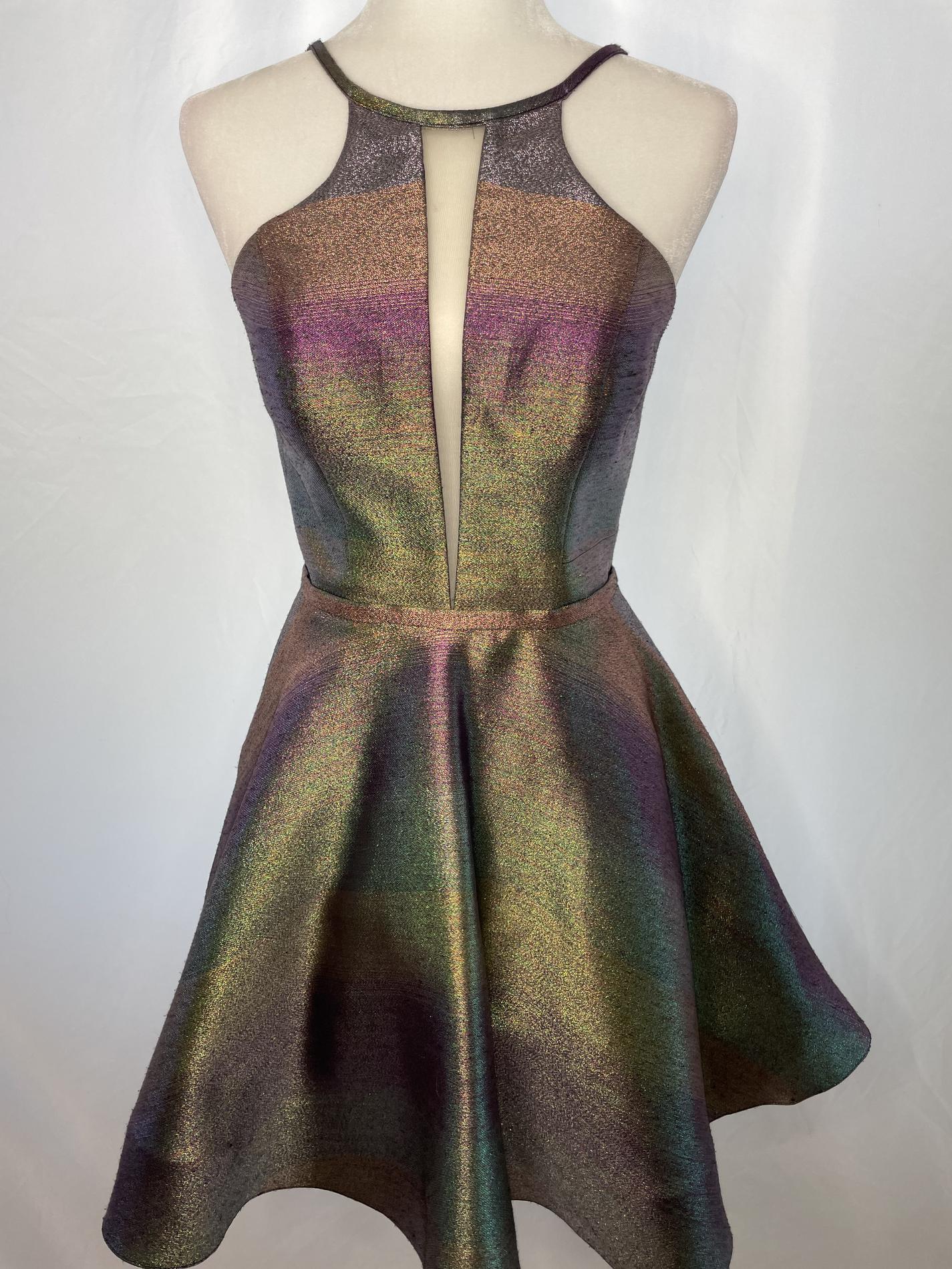 Johnathan Kayne Size 4 Multicolor Cocktail Dress on Queenly