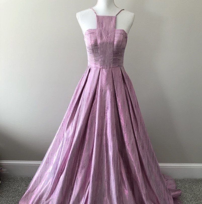 Ashley Lauren Size 2 Pink Ball Gown on Queenly