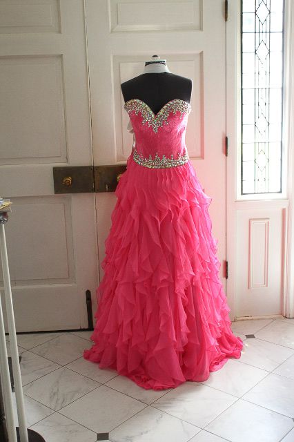 Johnathan Kayne Size 8 Pink Ball Gown on Queenly