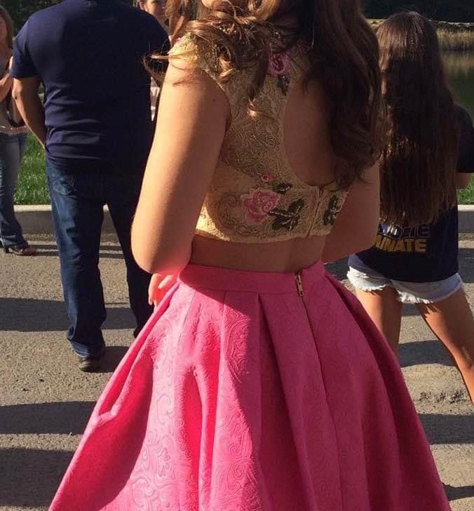 Mac Duggal Size 2 Homecoming Pink Cocktail Dress on Queenly