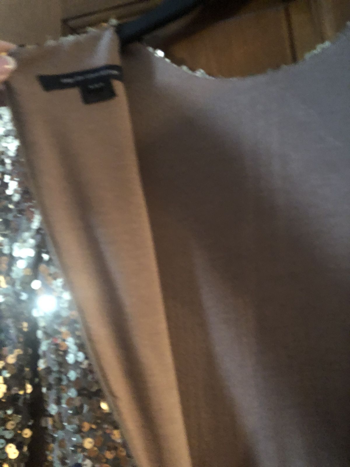 Size 4 Homecoming Long Sleeve Gold Cocktail Dress on Queenly