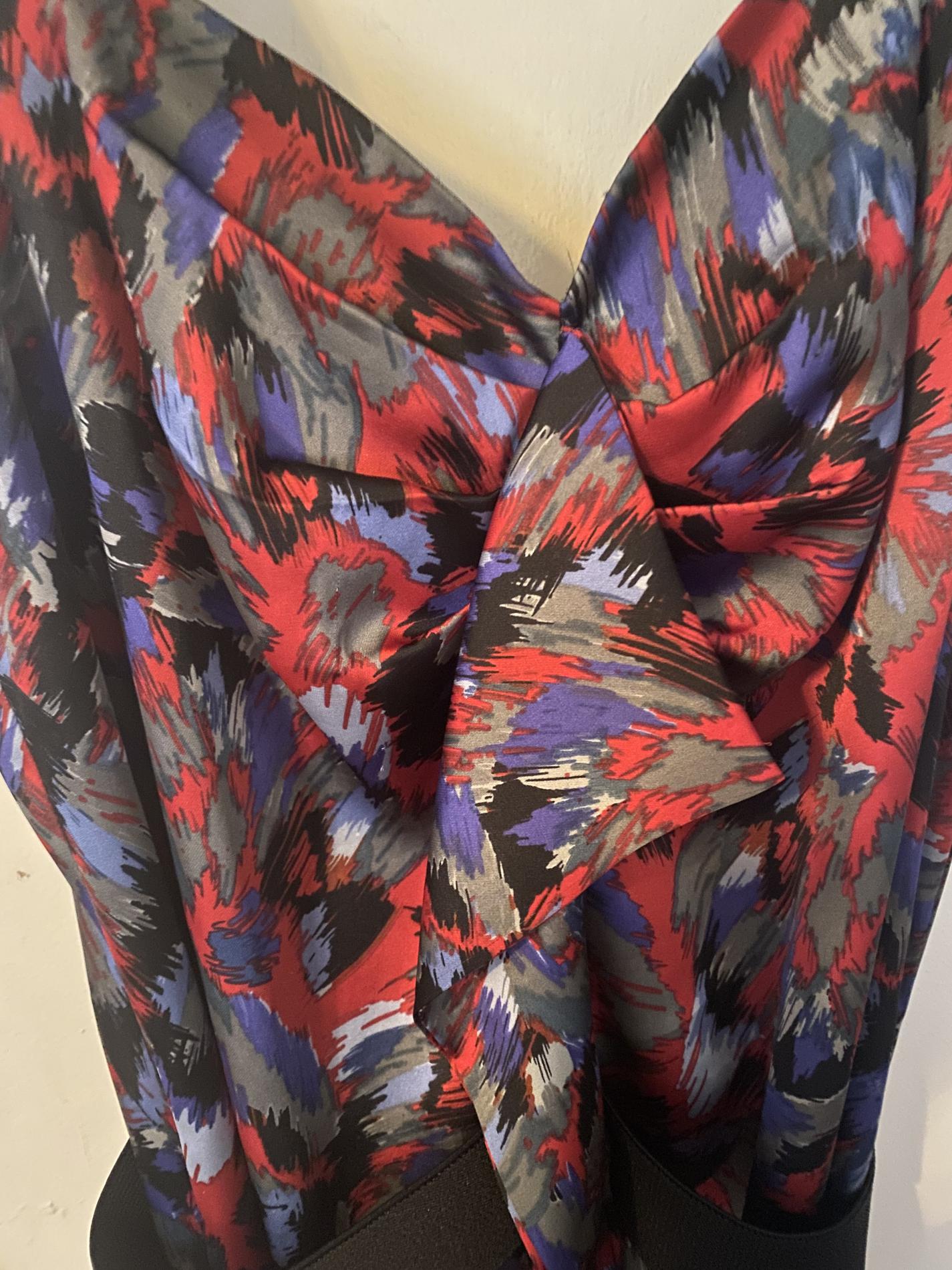 Bcbg Size 8 Multicolor Cocktail Dress on Queenly