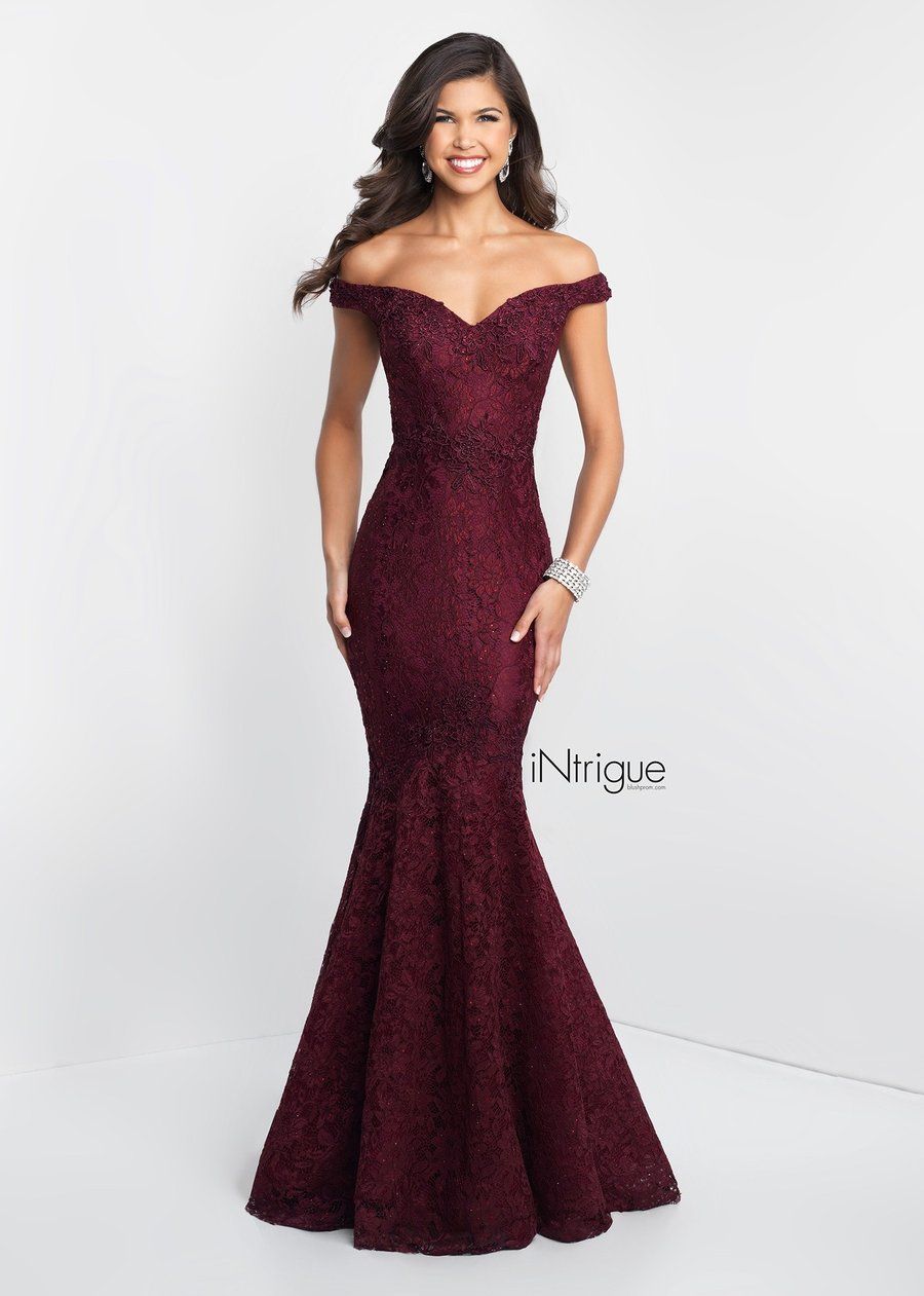 Style 425 Blush Prom Size 0 Prom Off The Shoulder Burgundy Red Floor Length Maxi on Queenly