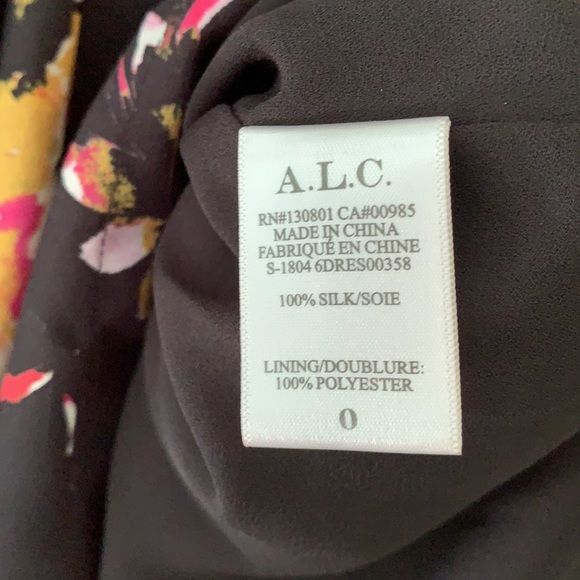 A.L.C. Size 0 Pageant Blazer Satin Multicolor A-line Dress on Queenly