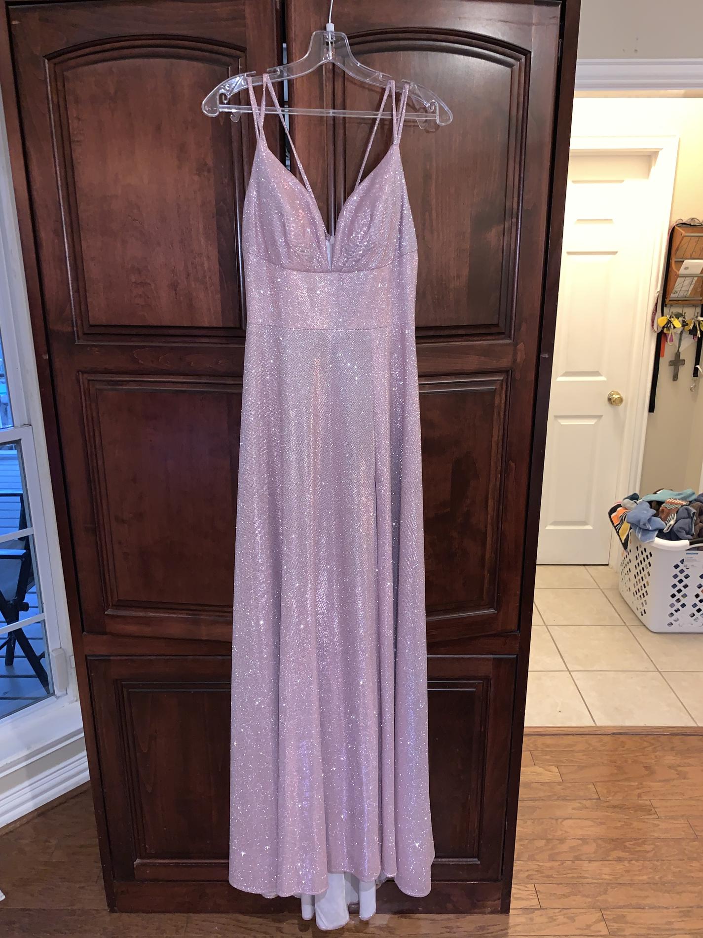 Cinderella Divine Size 8 Prom Pink A-line Dress on Queenly