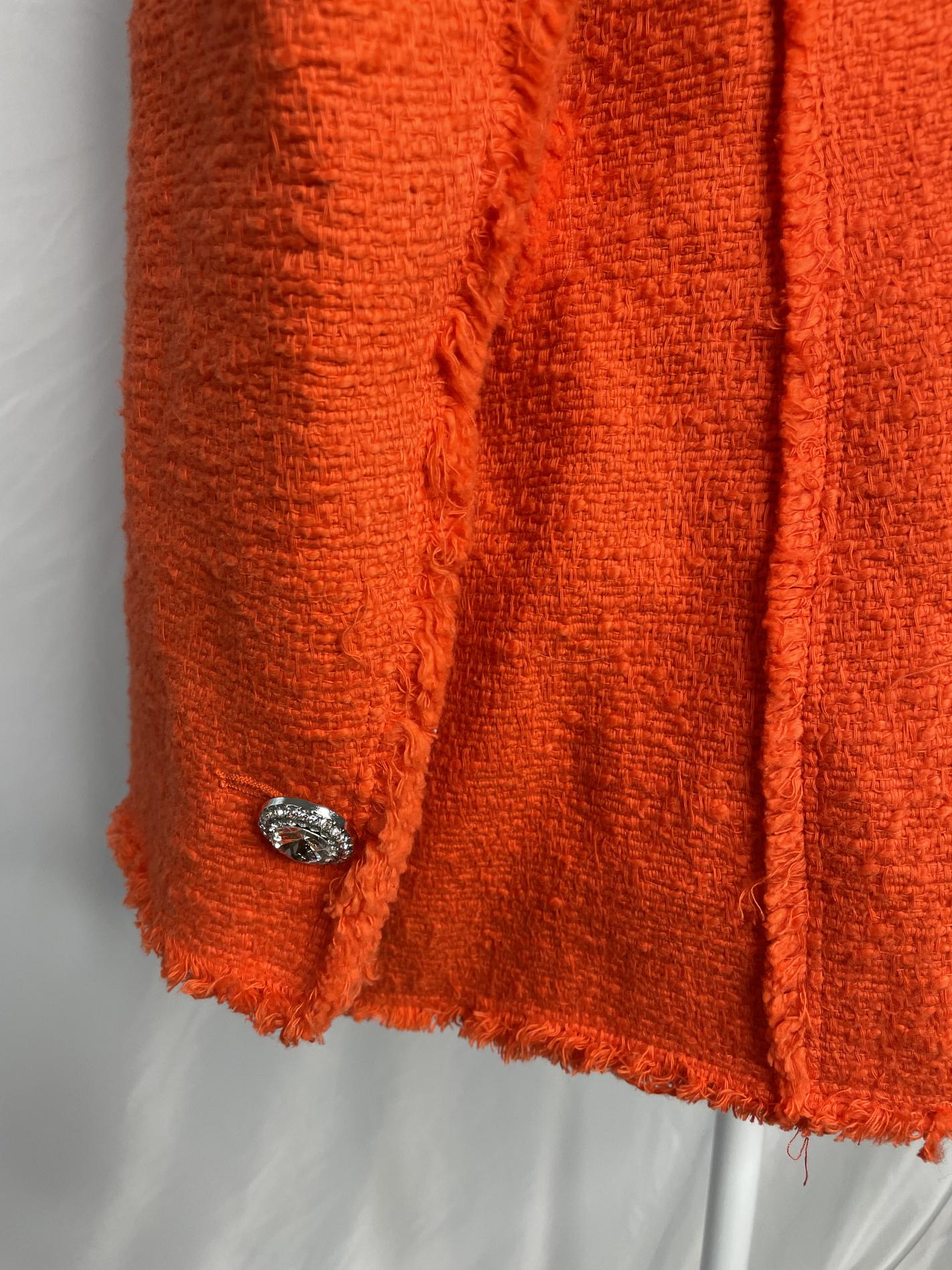 Zara Orange Size 8 Blazer Jumpsuit Dress on Queenly
