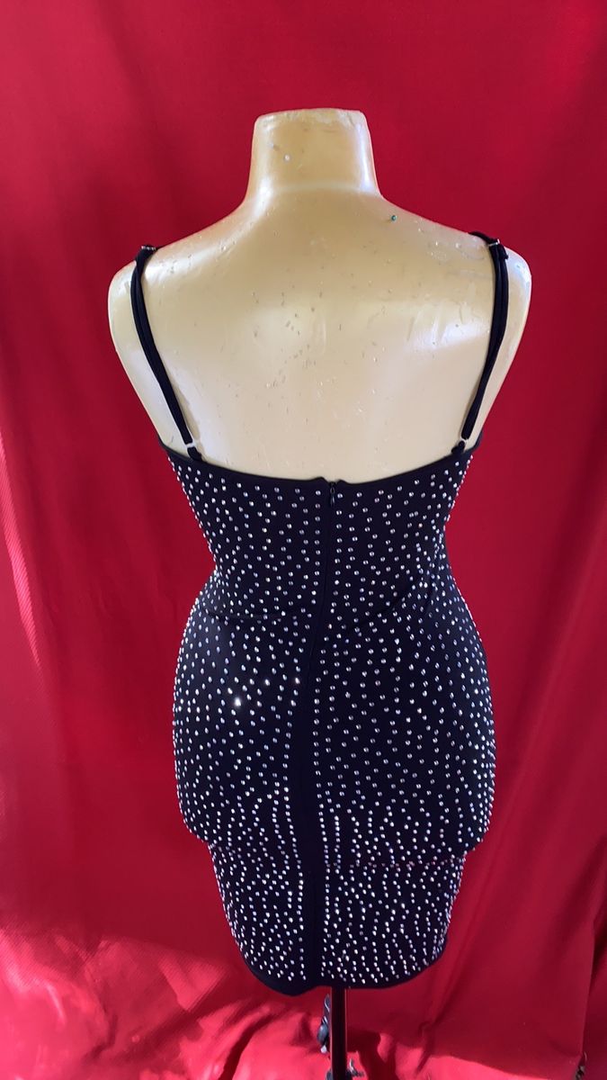 Size 14 Black Cocktail Dress on Queenly