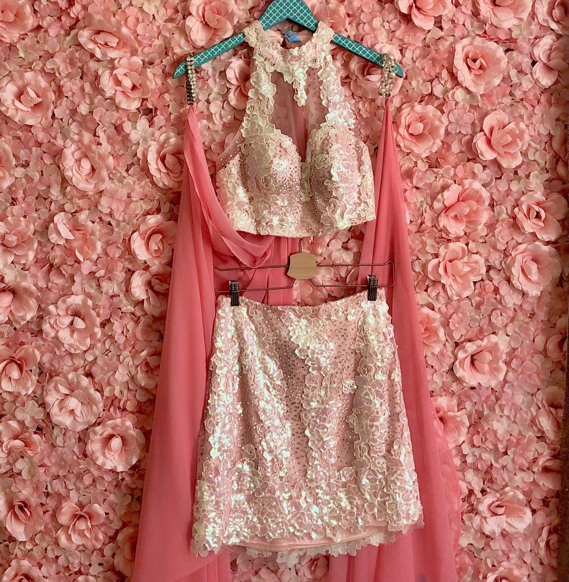 Blush Pink Size 6 Tall Height Cocktail Dress on Queenly