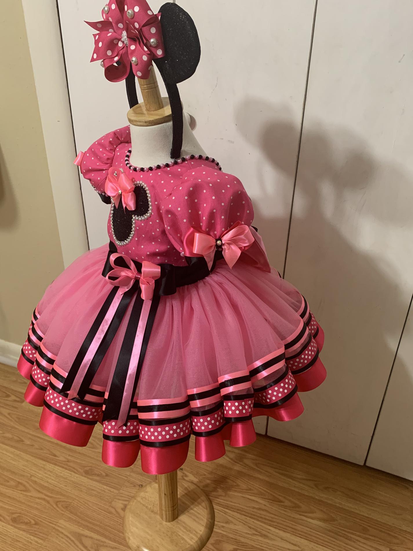 🎀My Little Princess Boutique 🎀 Size 2 Fun Fashion Pink Ball Gown on Queenly