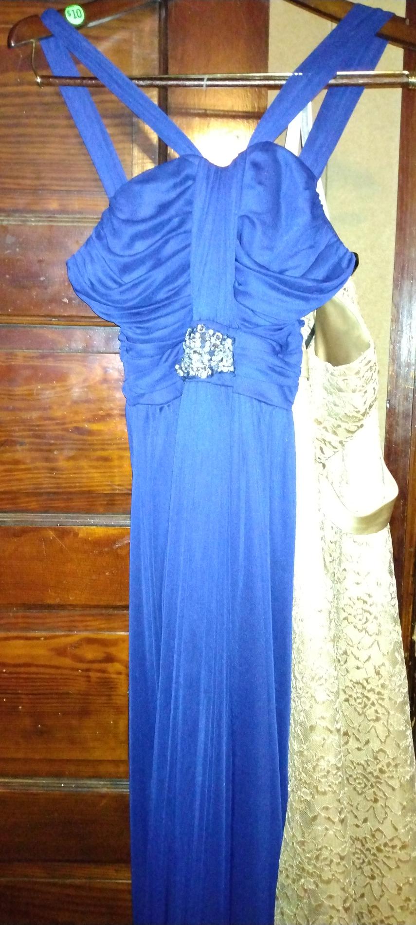 Size 8 Blue Mermaid Dress on Queenly