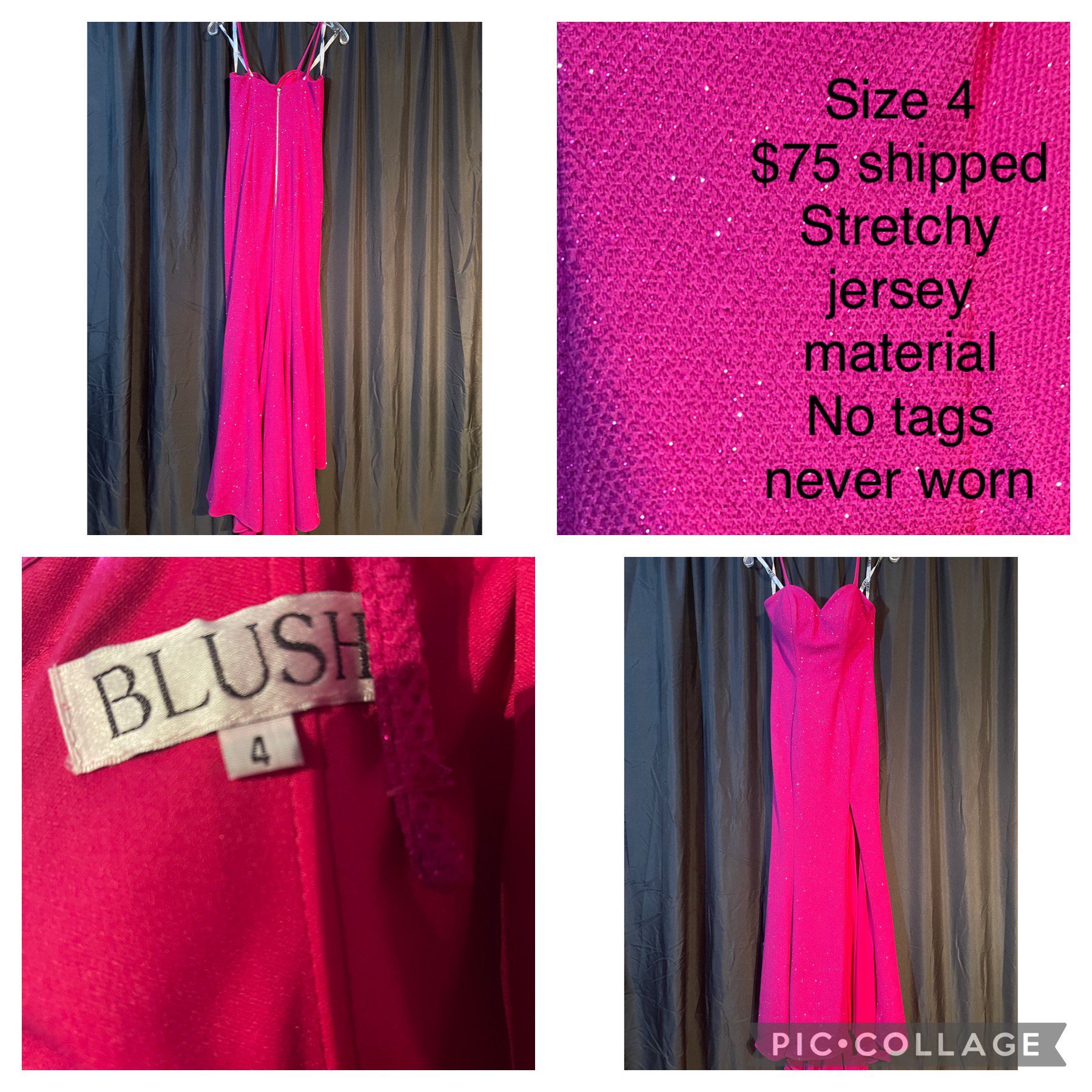 Blush Prom Size 4 Pink Floor Length Maxi on Queenly