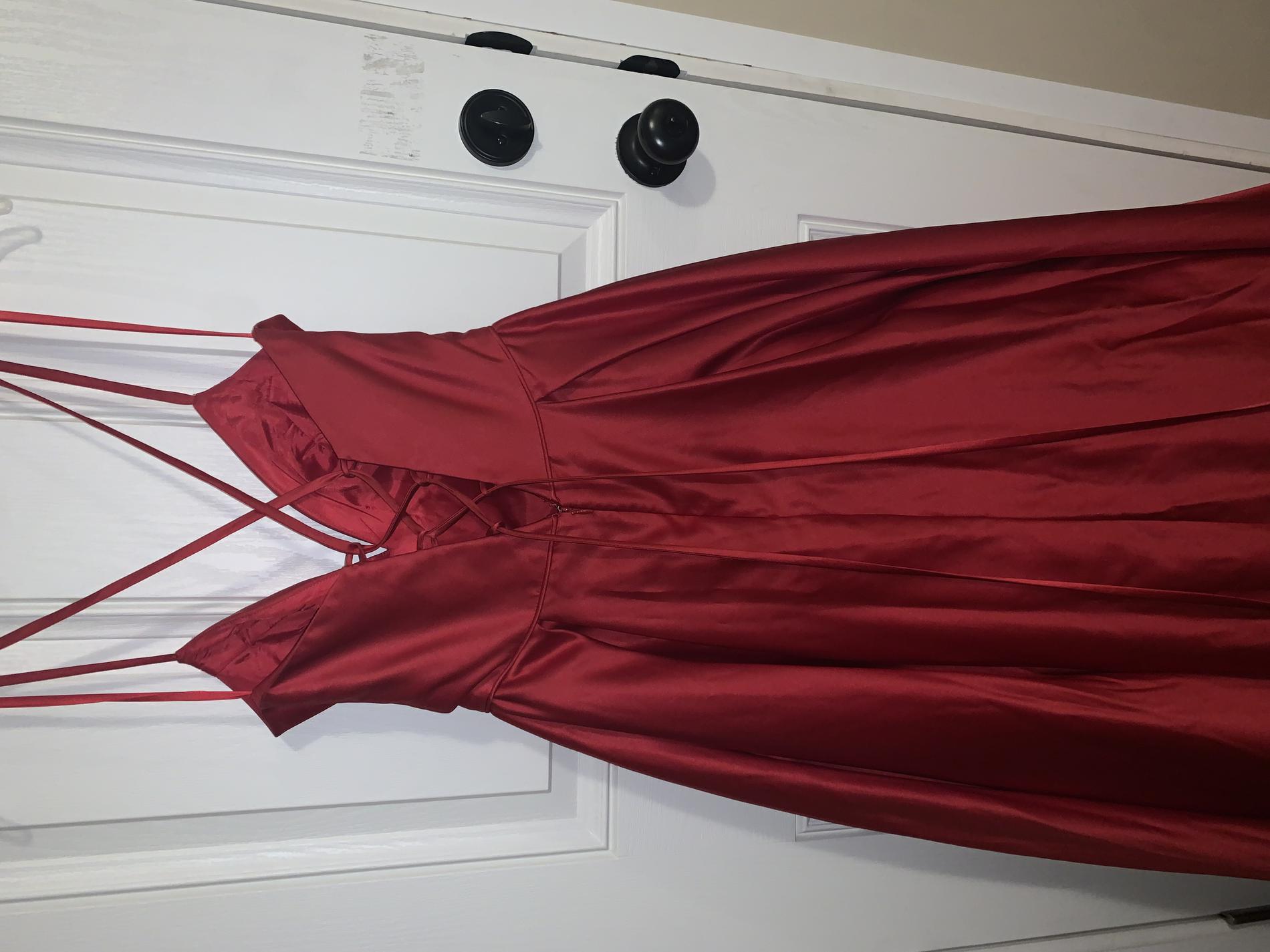 Windsor Size 6 Prom Red Ball Gown on Queenly