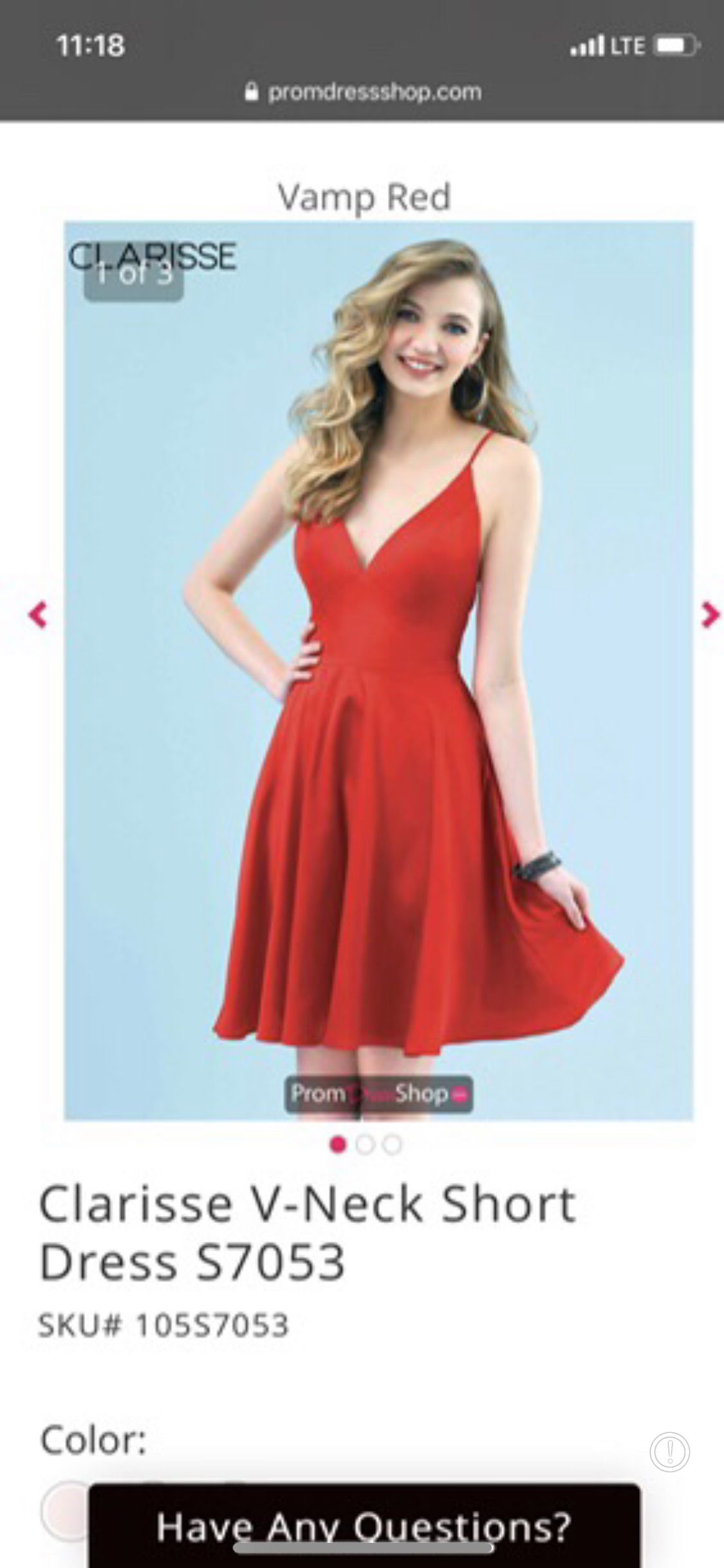 Clarisse Size 12 Satin Red Cocktail Dress on Queenly