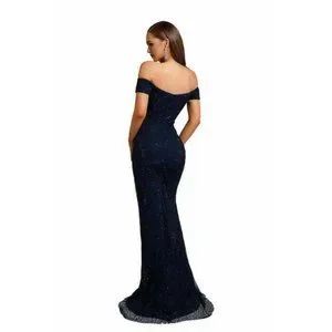 Style PS6335  Portia and Scarlett Size 4 Prom Black Floor Length Maxi on Queenly