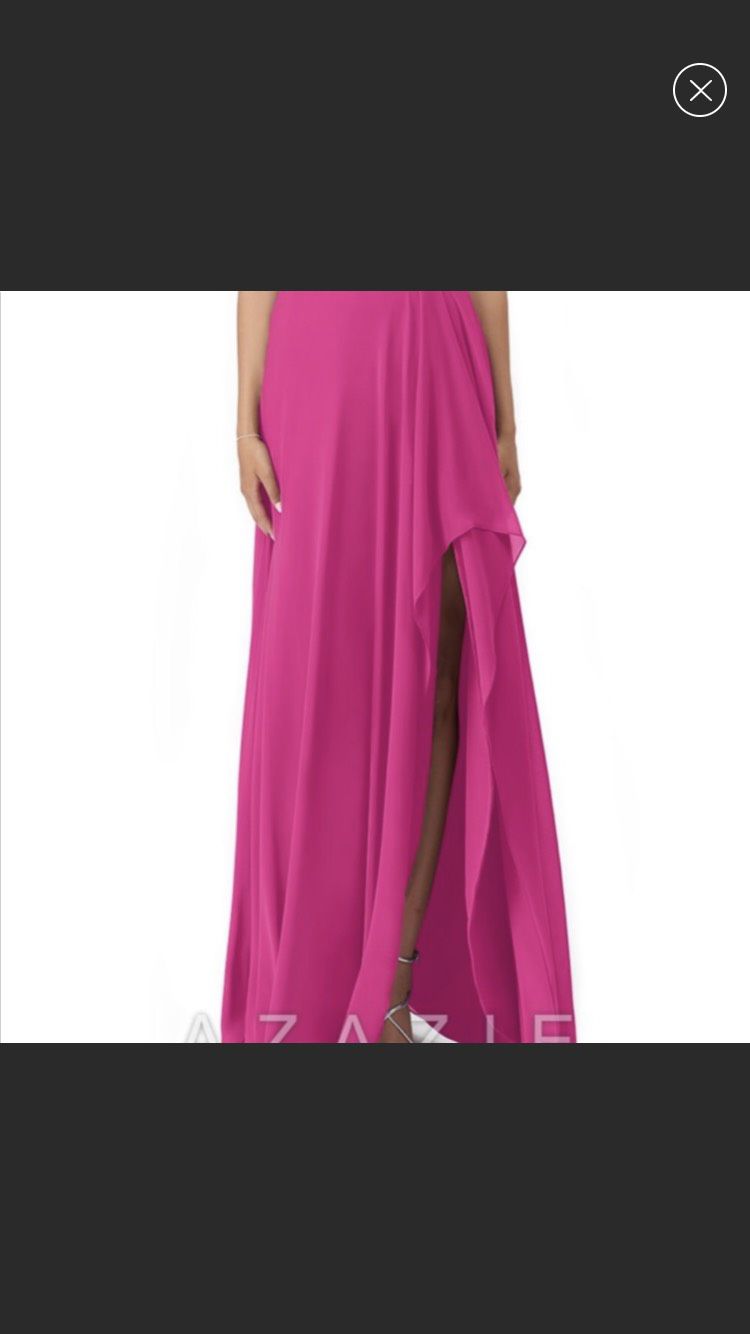Emerald Sundae Size 10 Bridesmaid Purple Side Slit Dress on Queenly