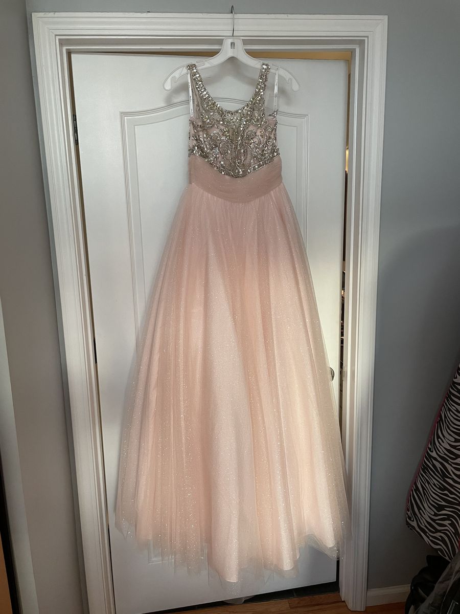 Studio 17 Size 4 Prom Light Pink Ball Gown on Queenly