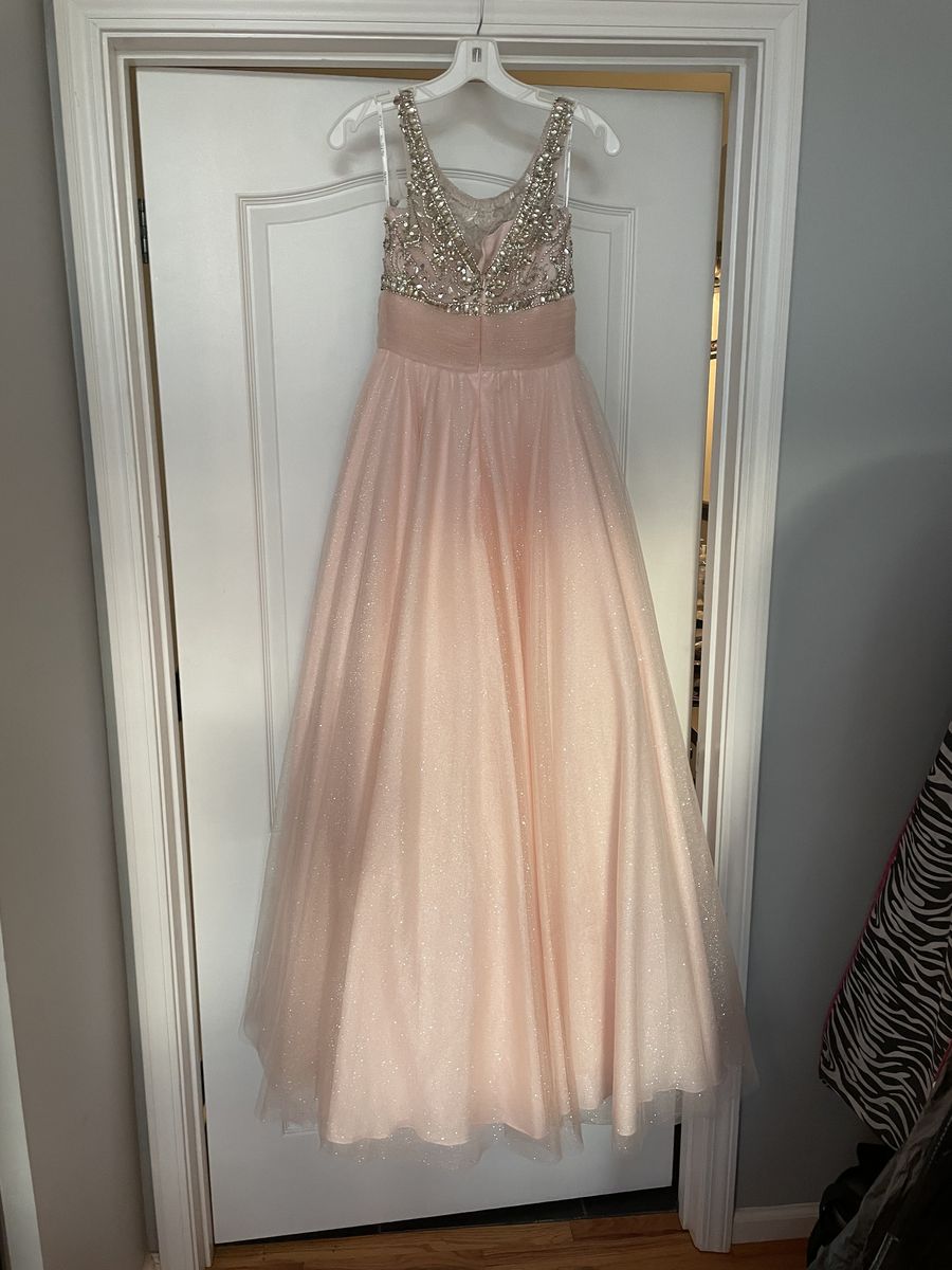 Studio 17 Size 4 Prom Light Pink Ball Gown on Queenly