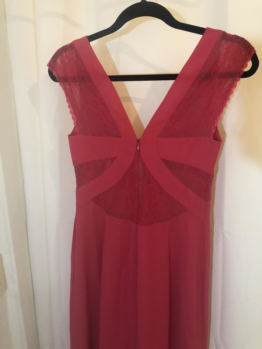 Maxandcleo Size 2 Lace Red Mermaid Dress on Queenly