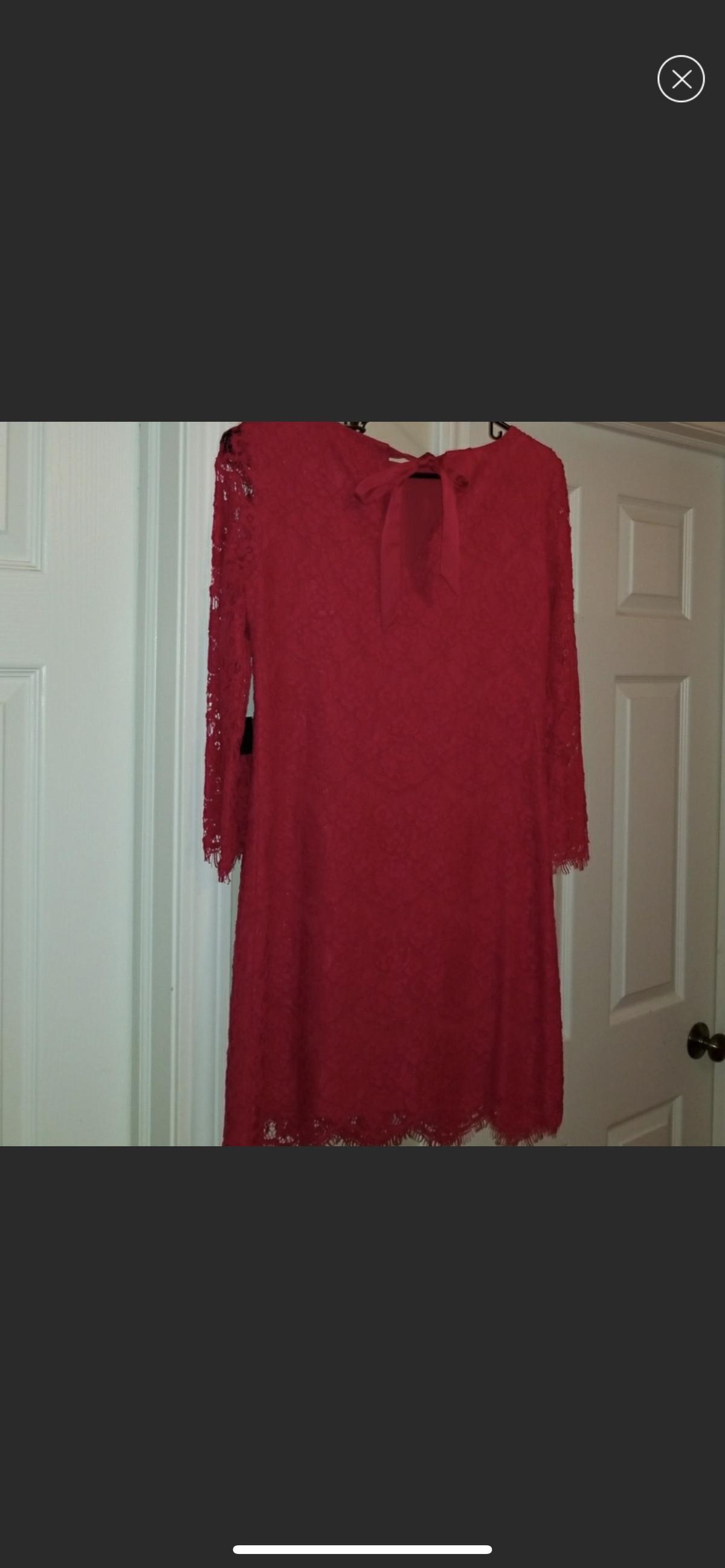 Cynthia steffe Size 2 Homecoming Long Sleeve Lace Hot Pink Cocktail Dress on Queenly
