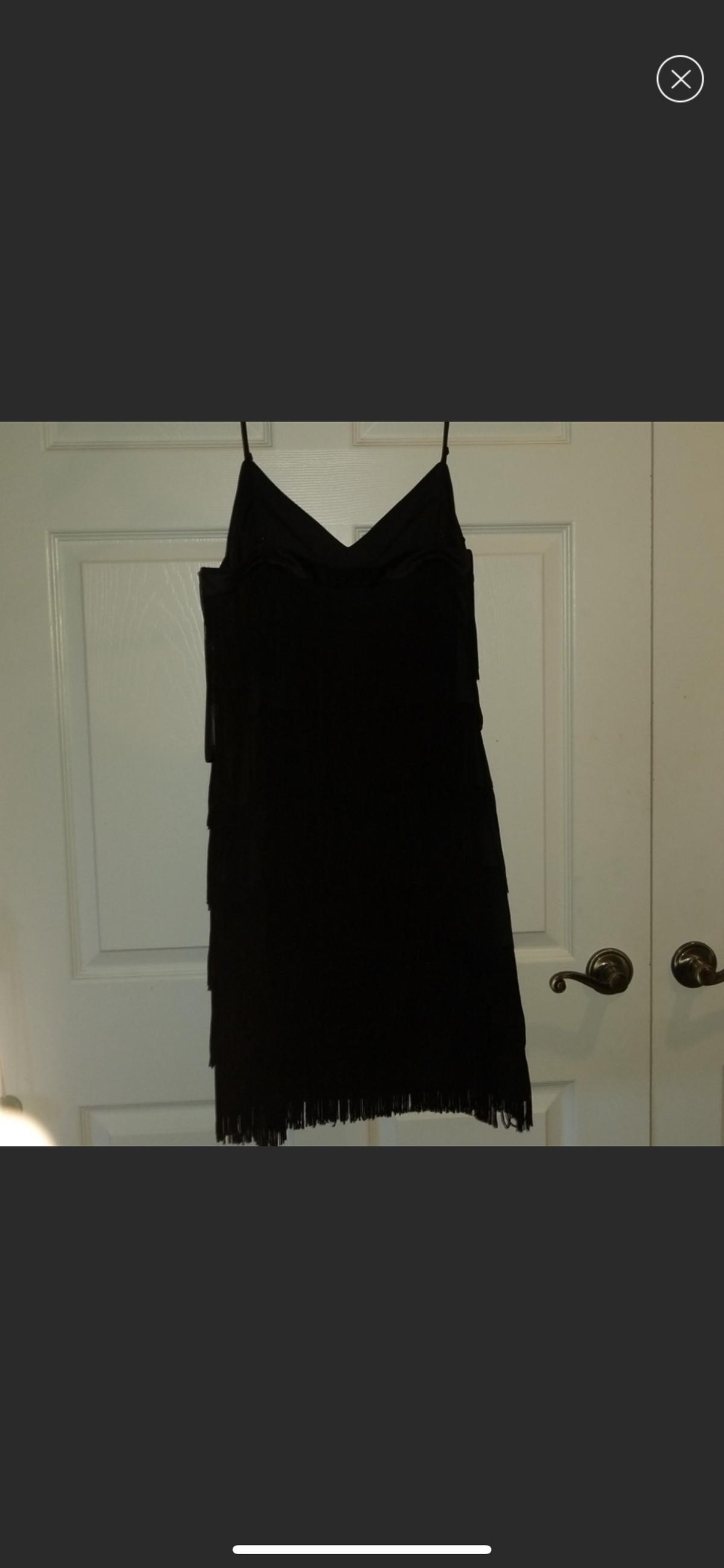 Guess Size 6 Black Cocktail Dress on Queenly