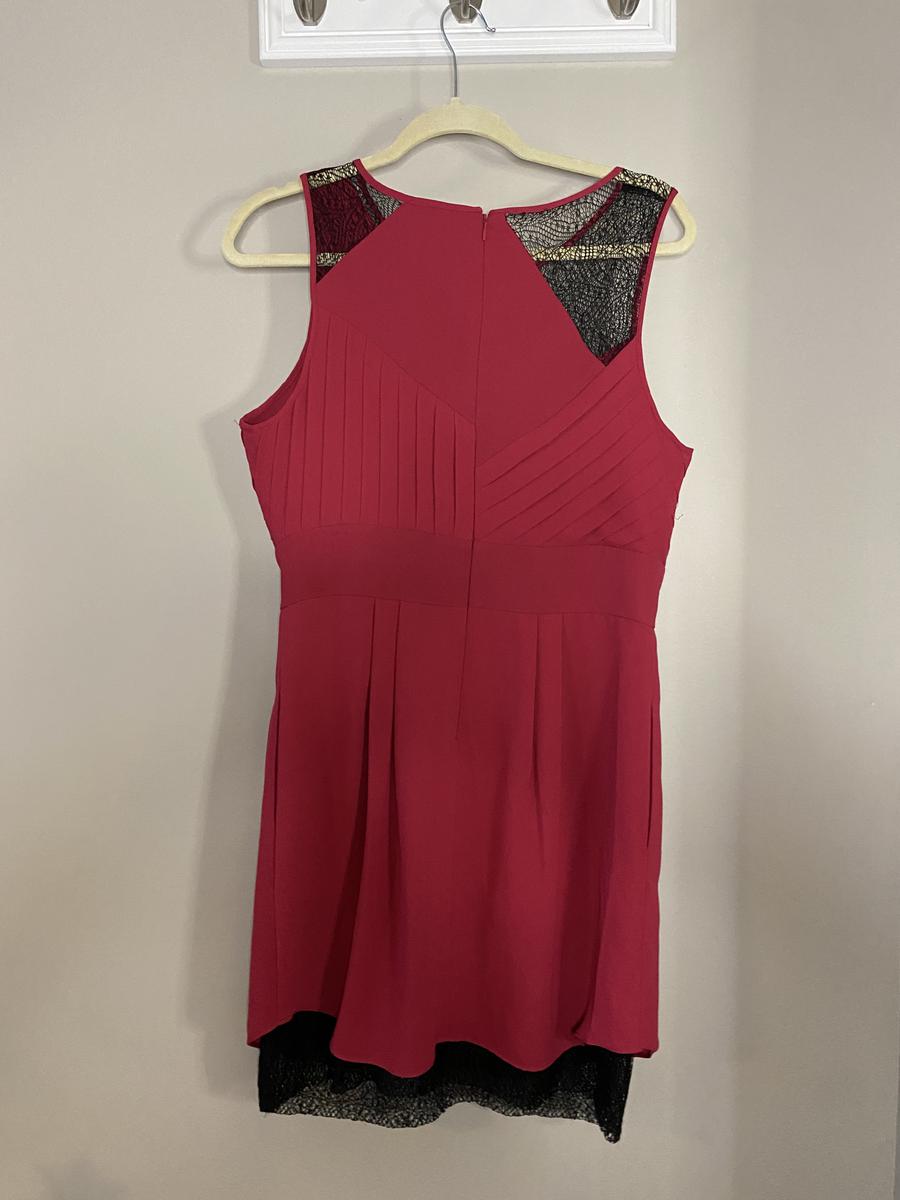 BCBG Pink Size 10 Summer Cocktail Dress on Queenly