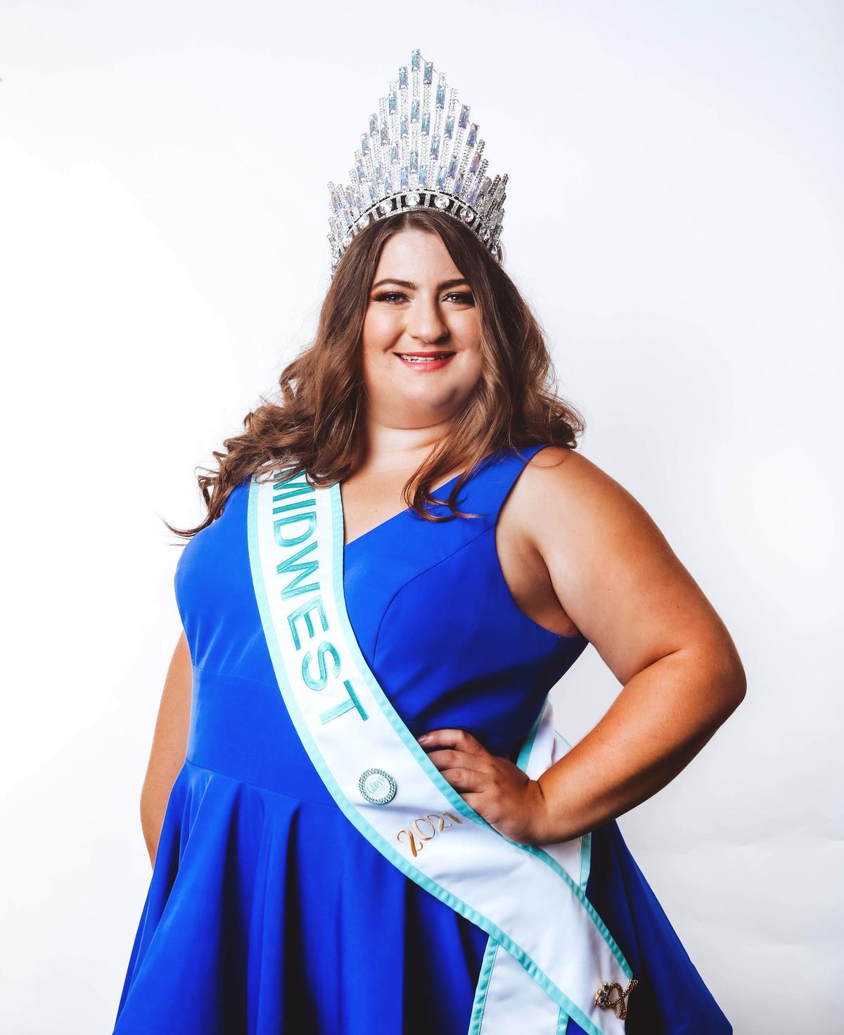 Plus Size 22 Blue Cocktail Dress on Queenly