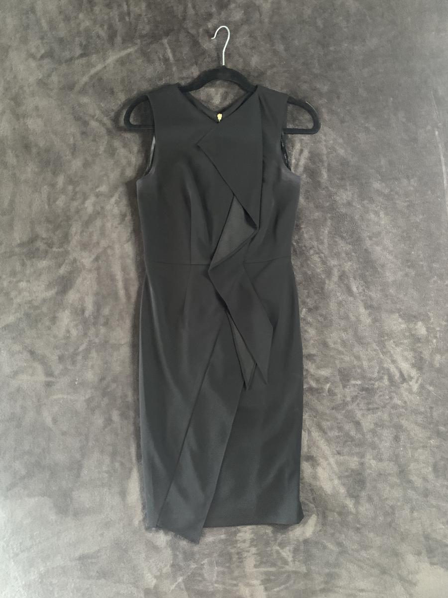 Calvin Klein Size 2 Pageant Interview Black Cocktail Dress on Queenly