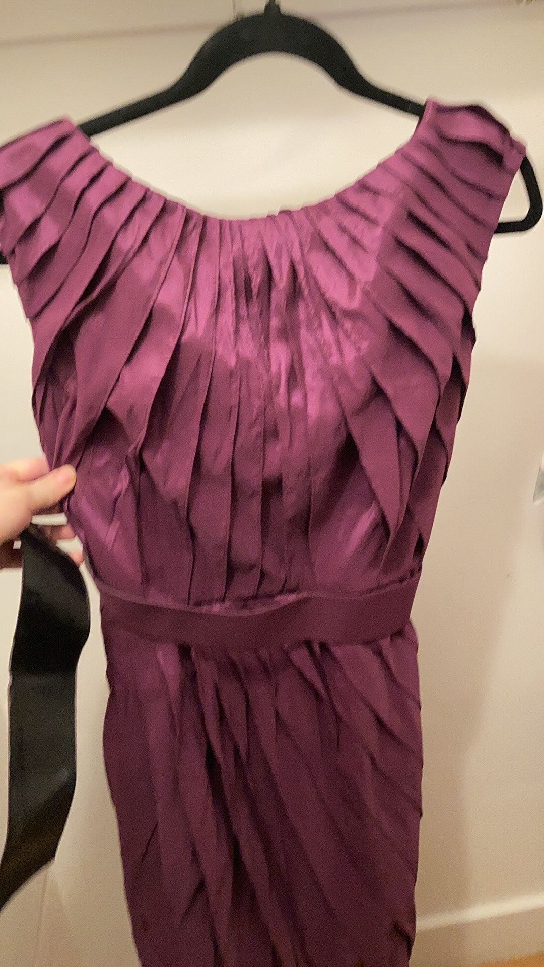 Adriana Pappel Size 14 Purple Cocktail Dress on Queenly