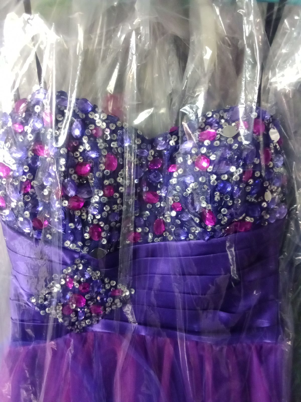 Deb Size 4 Homecoming Purple Cocktail Dress on Queenly