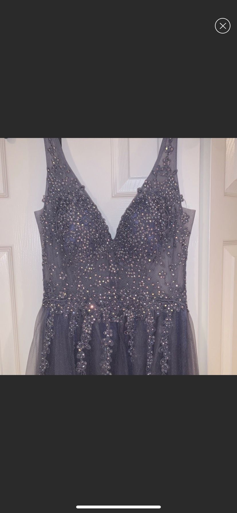 Size 4 Prom Sheer Light Purple Mermaid Dress on Queenly