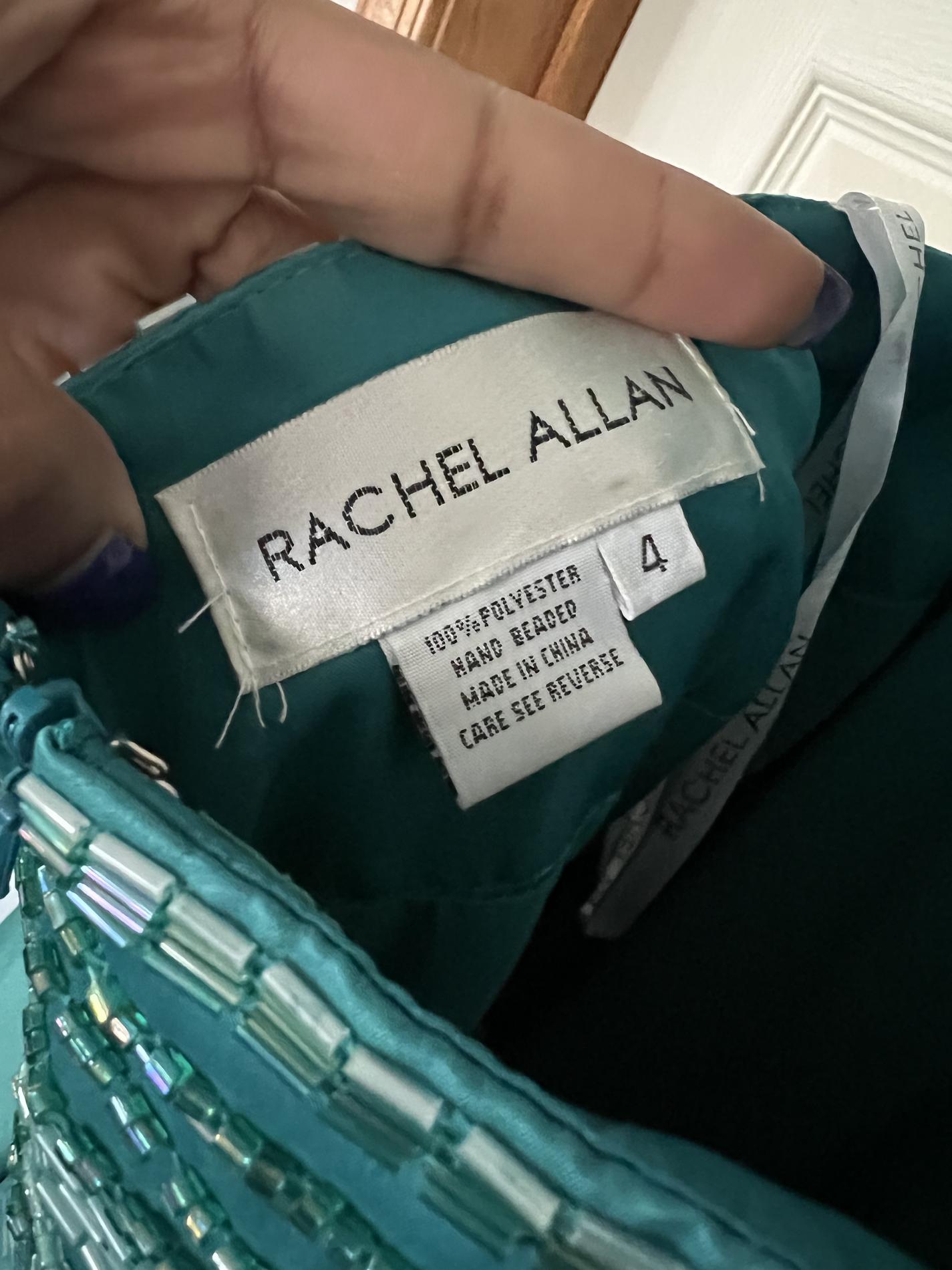 Rachel Allan Size 4 Green Ball Gown on Queenly