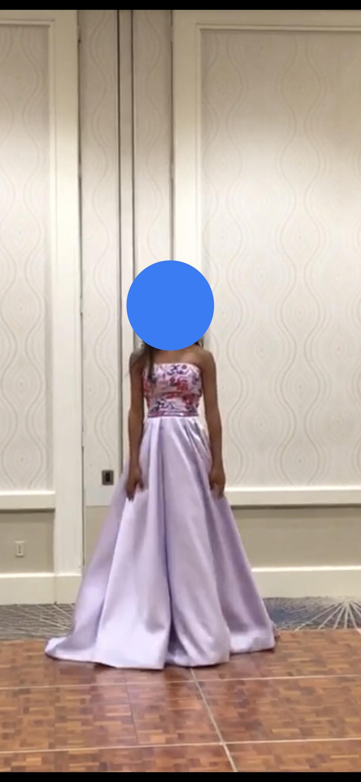 Rachel Allan Size 2 Purple Ball Gown on Queenly