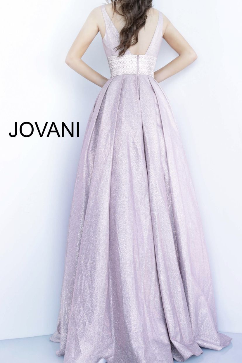 Jovani Size 0 Prom Light Pink Ball Gown on Queenly